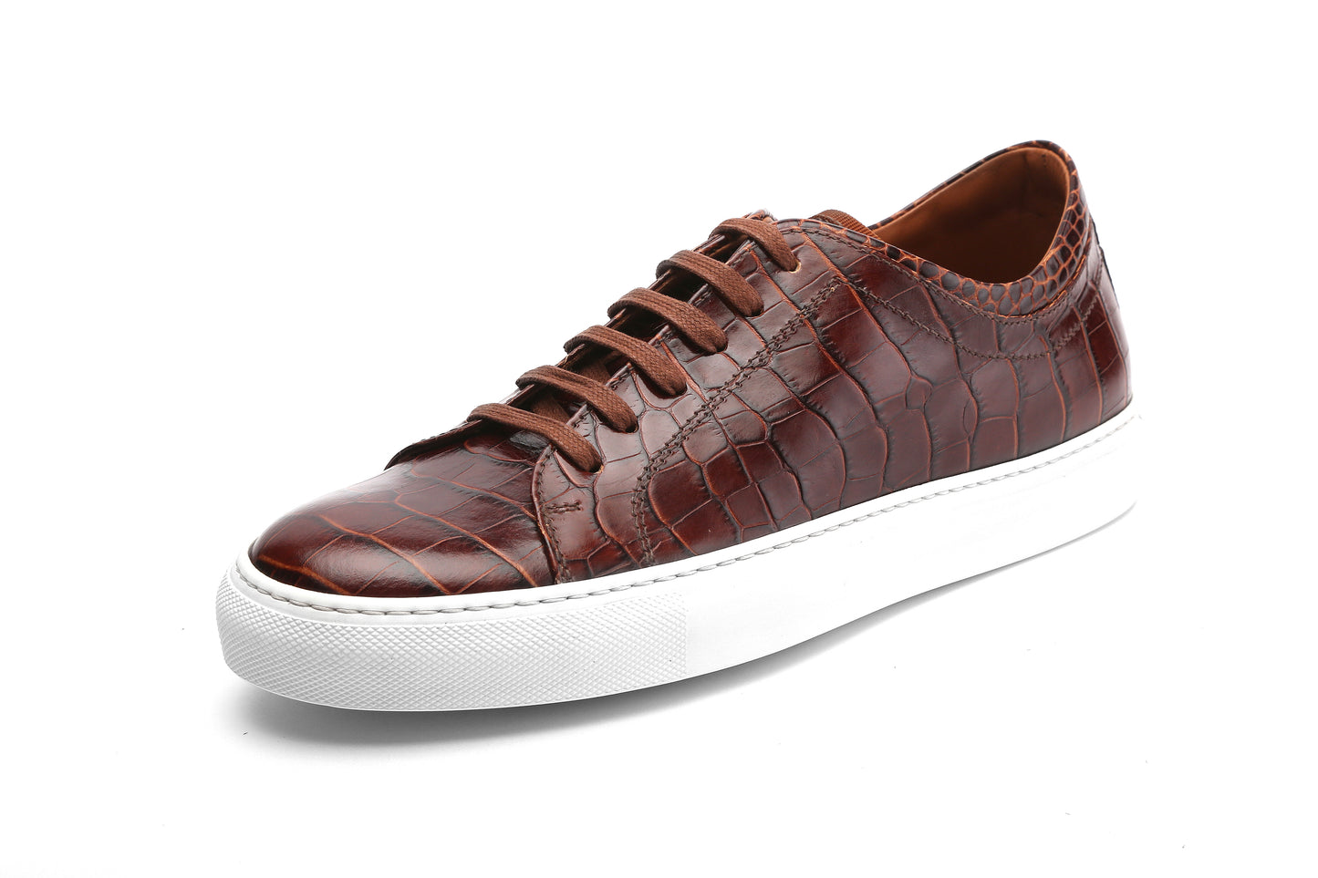 Bespoke Cocco Sneakers Bordo