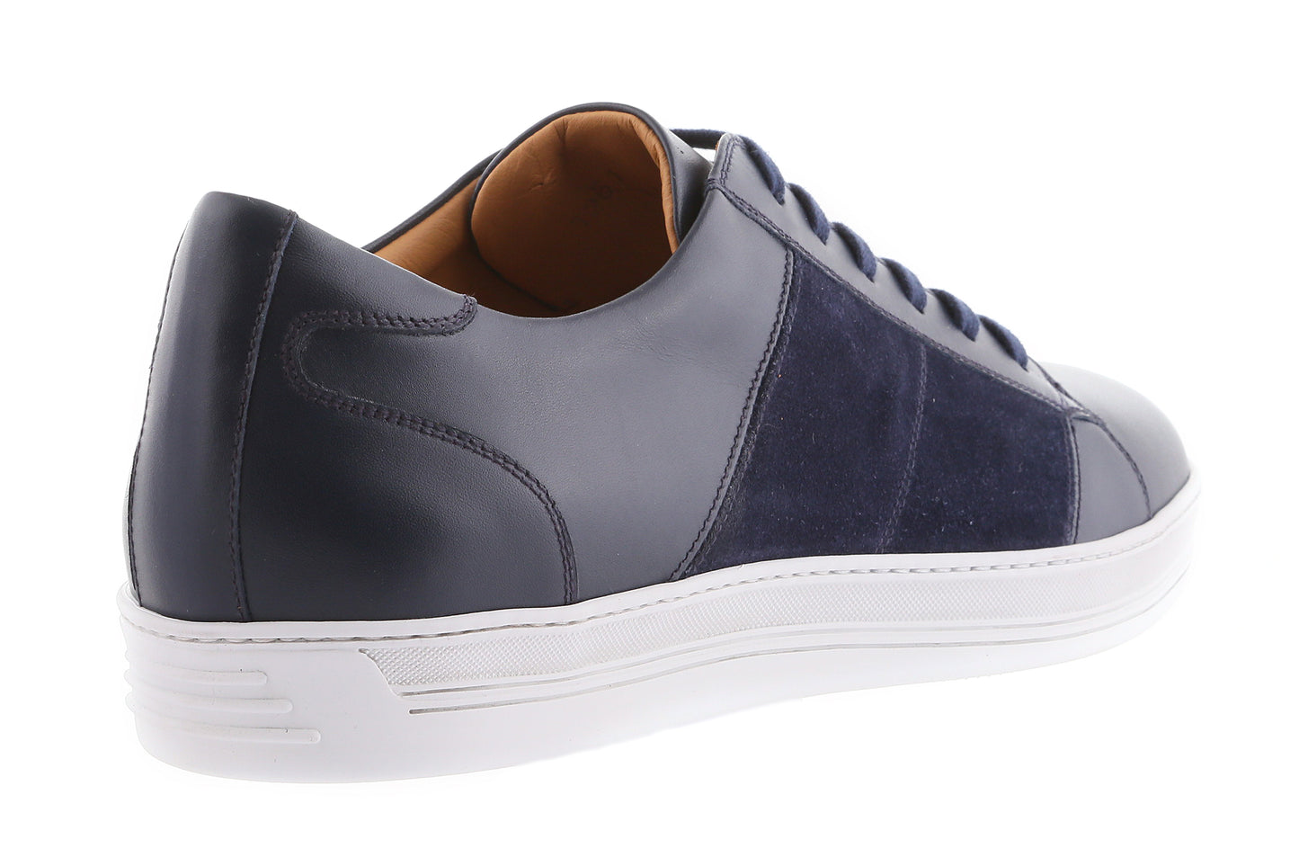 Bespoke Leather Sneakers Blue