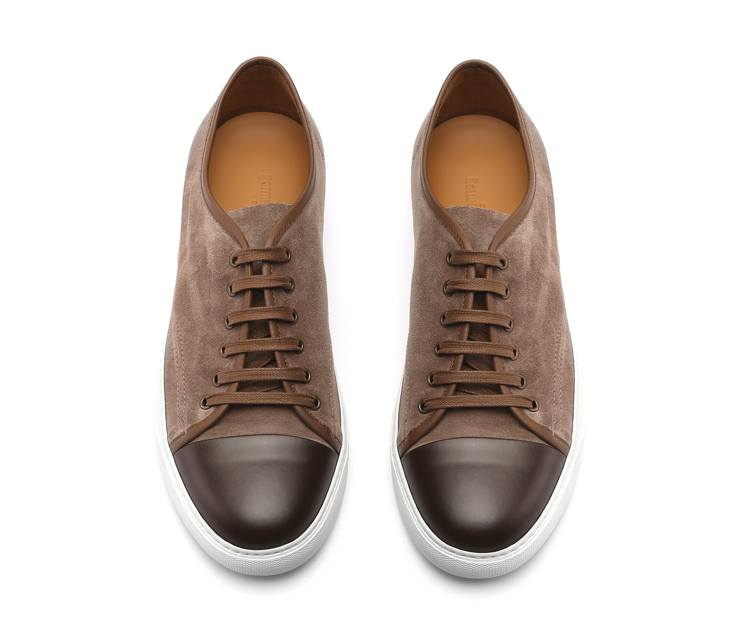 Bespoke Suede Sneakers Brown