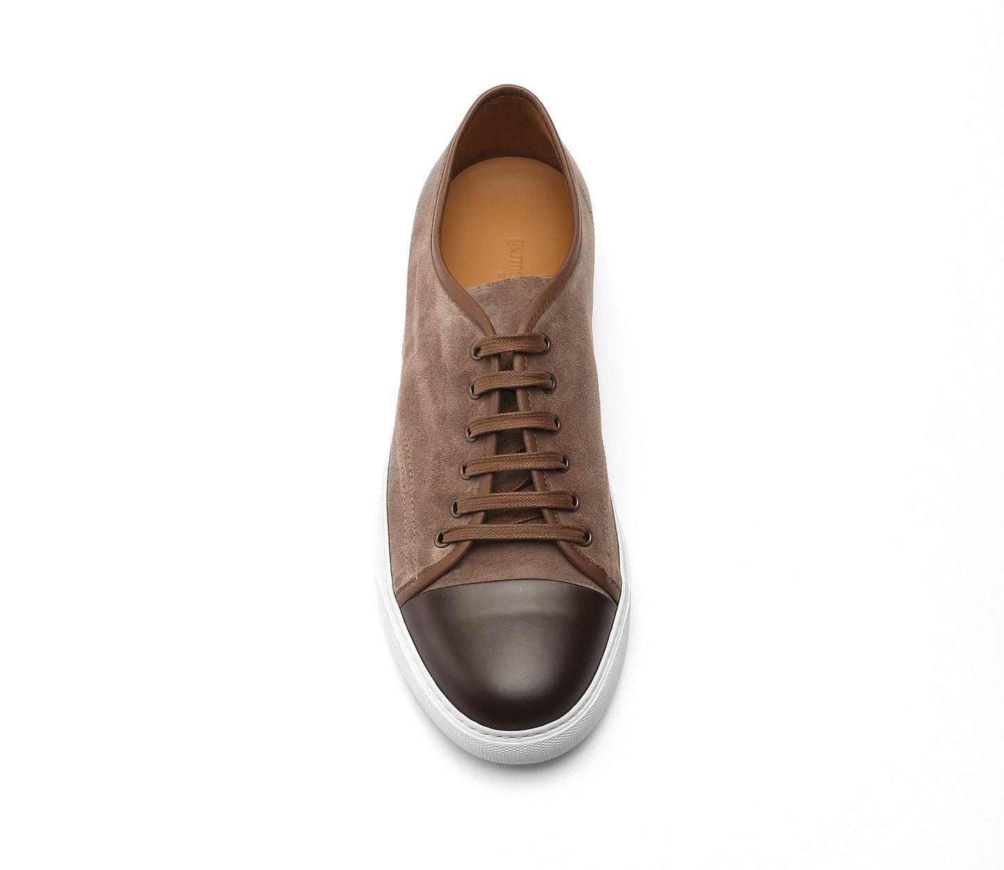 Bespoke Suede Sneakers Brown