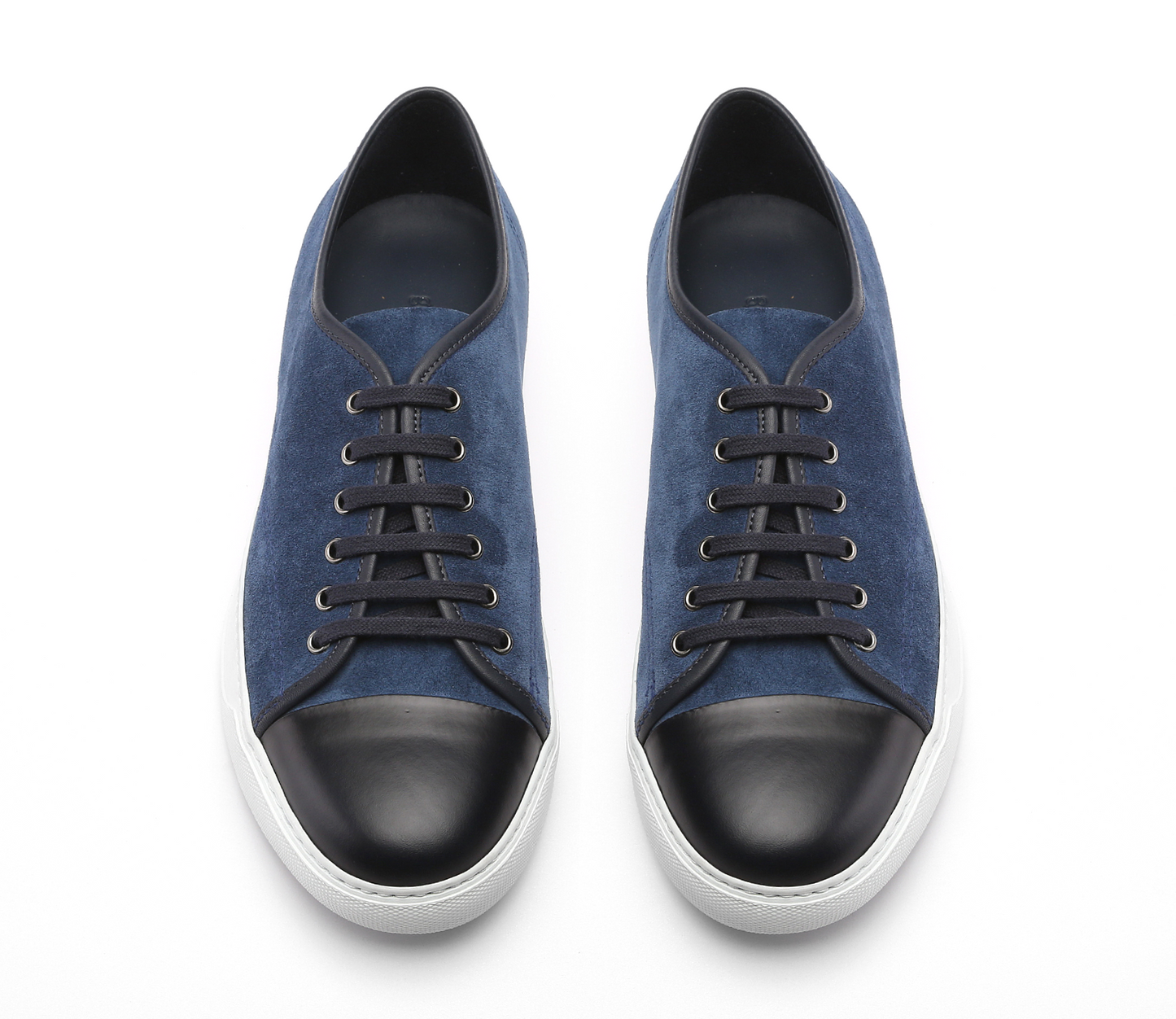 Bespoke Suede Sneakers Blue