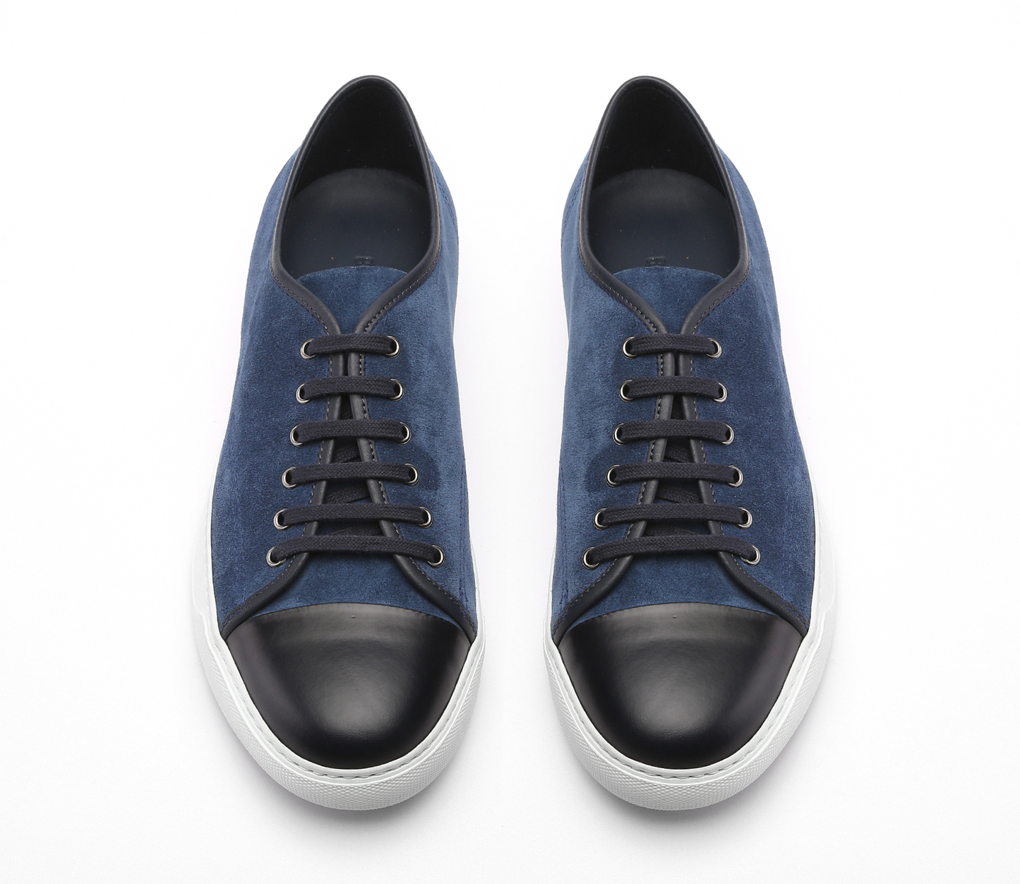 Bespoke Suede Sneakers Blue