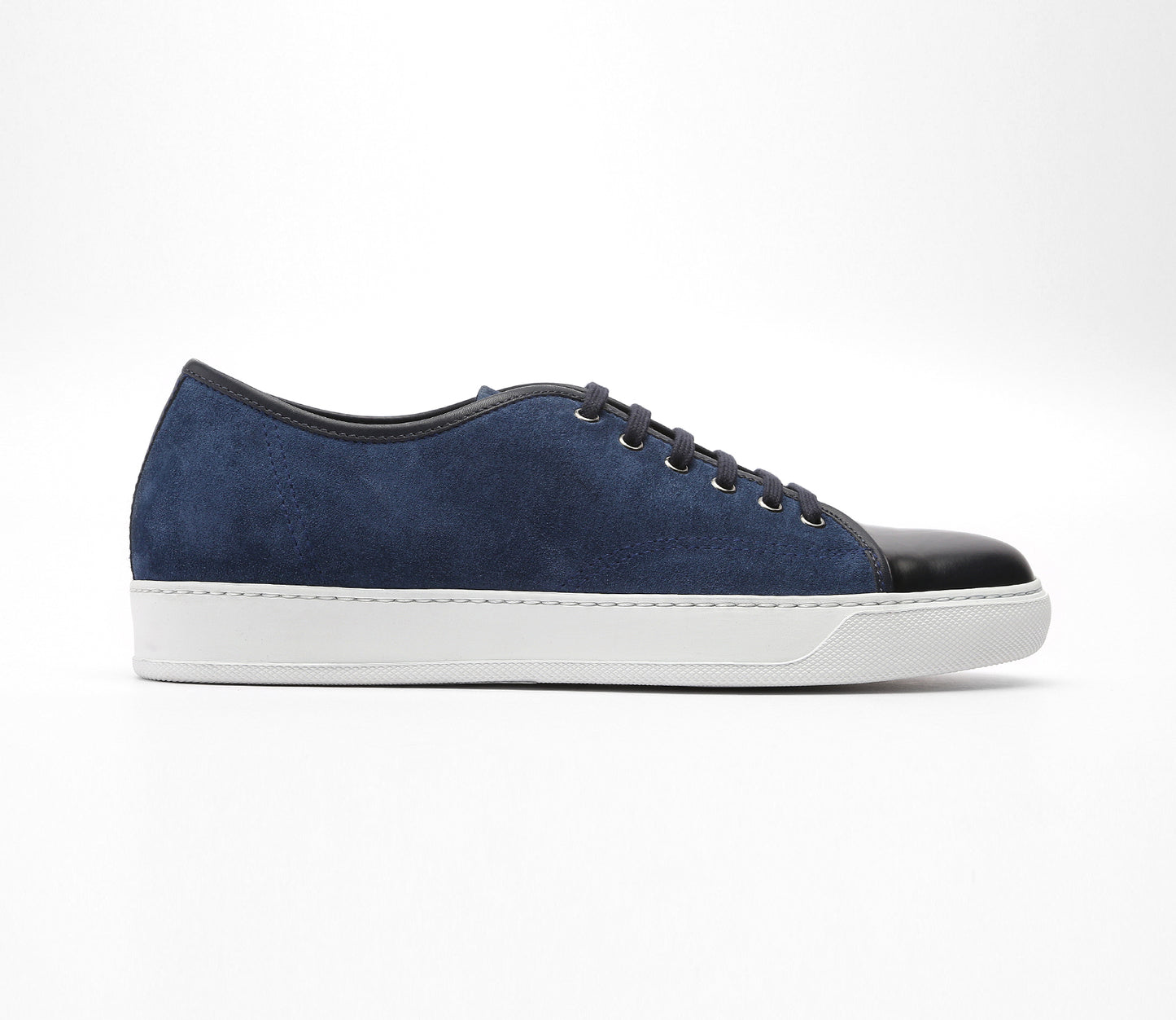 Bespoke Suede Sneakers Blue