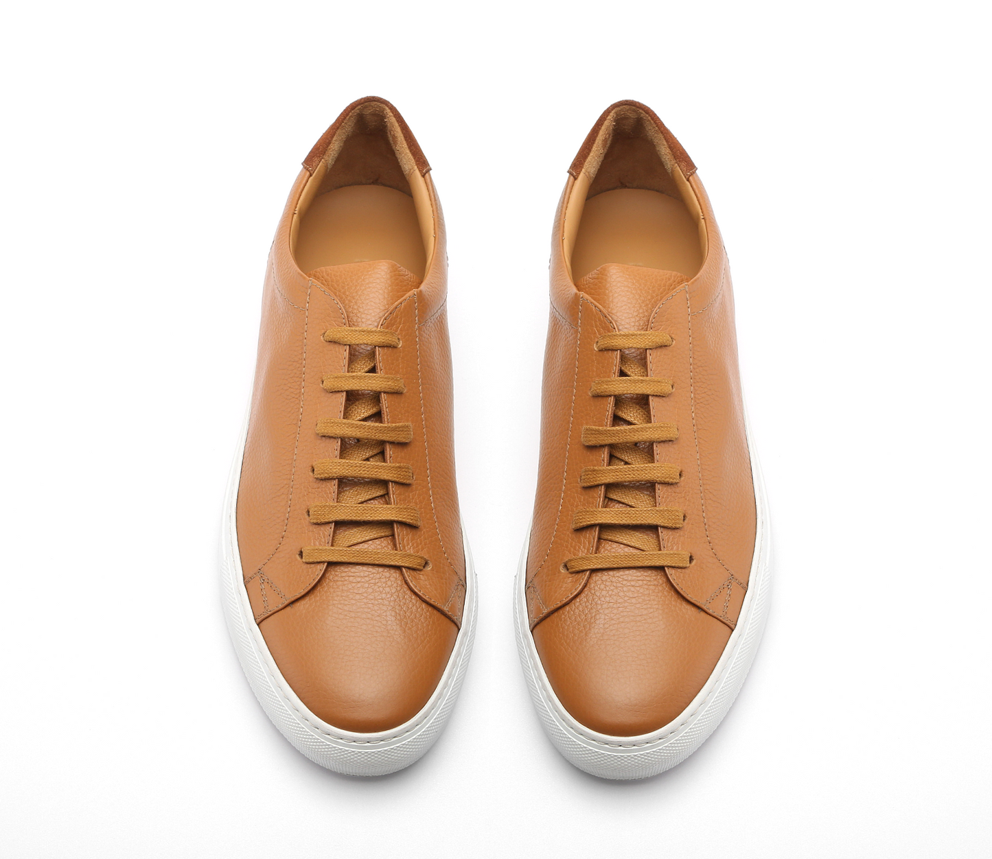Bespoke Leather Sneakers Terra
