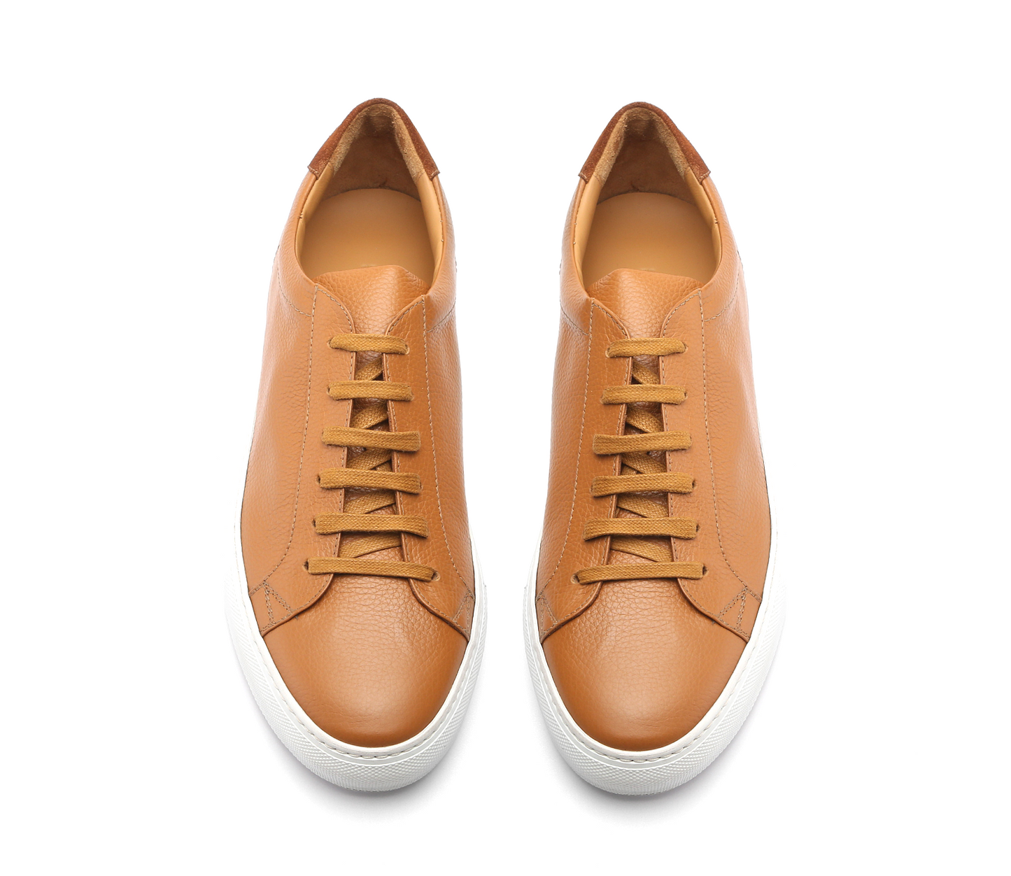 Bespoke Leather Sneakers Terra