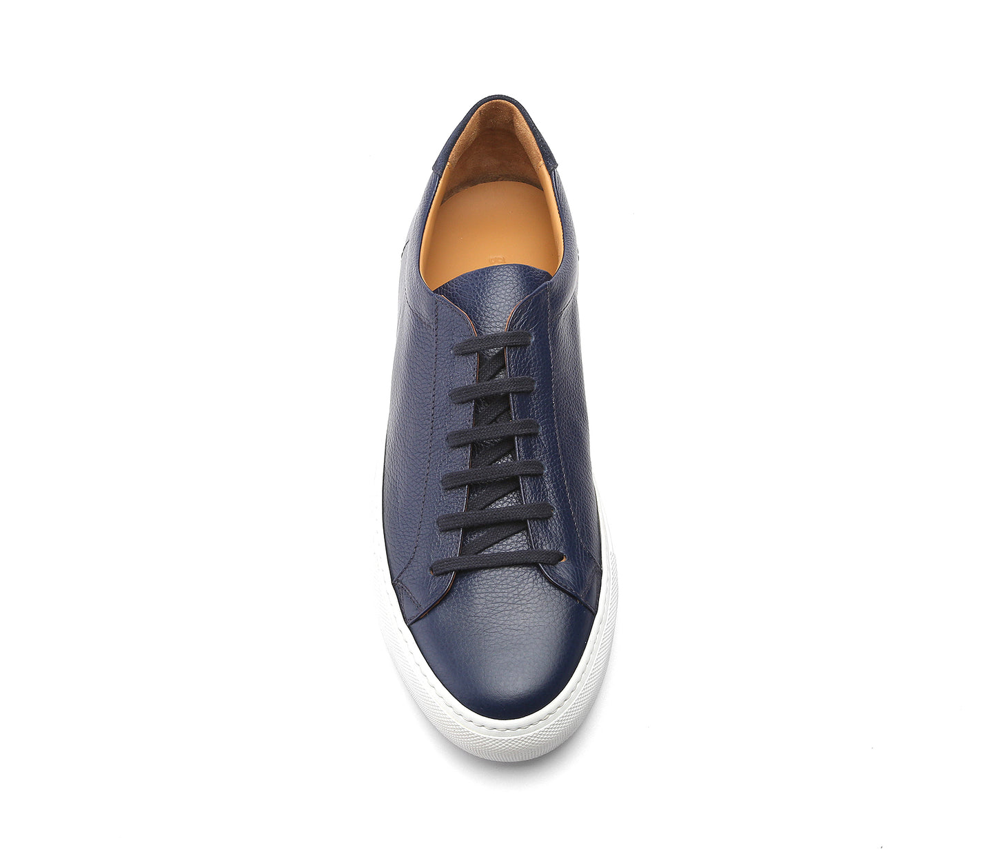 Bespoke Leather Sneakers Blue