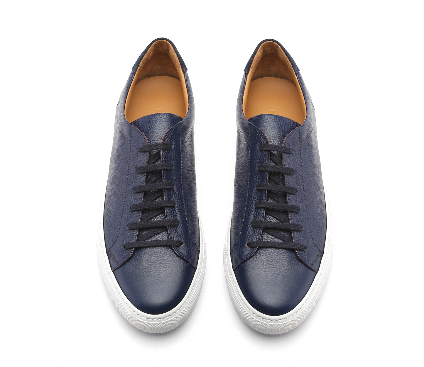 Bespoke Leather Sneakers Blue