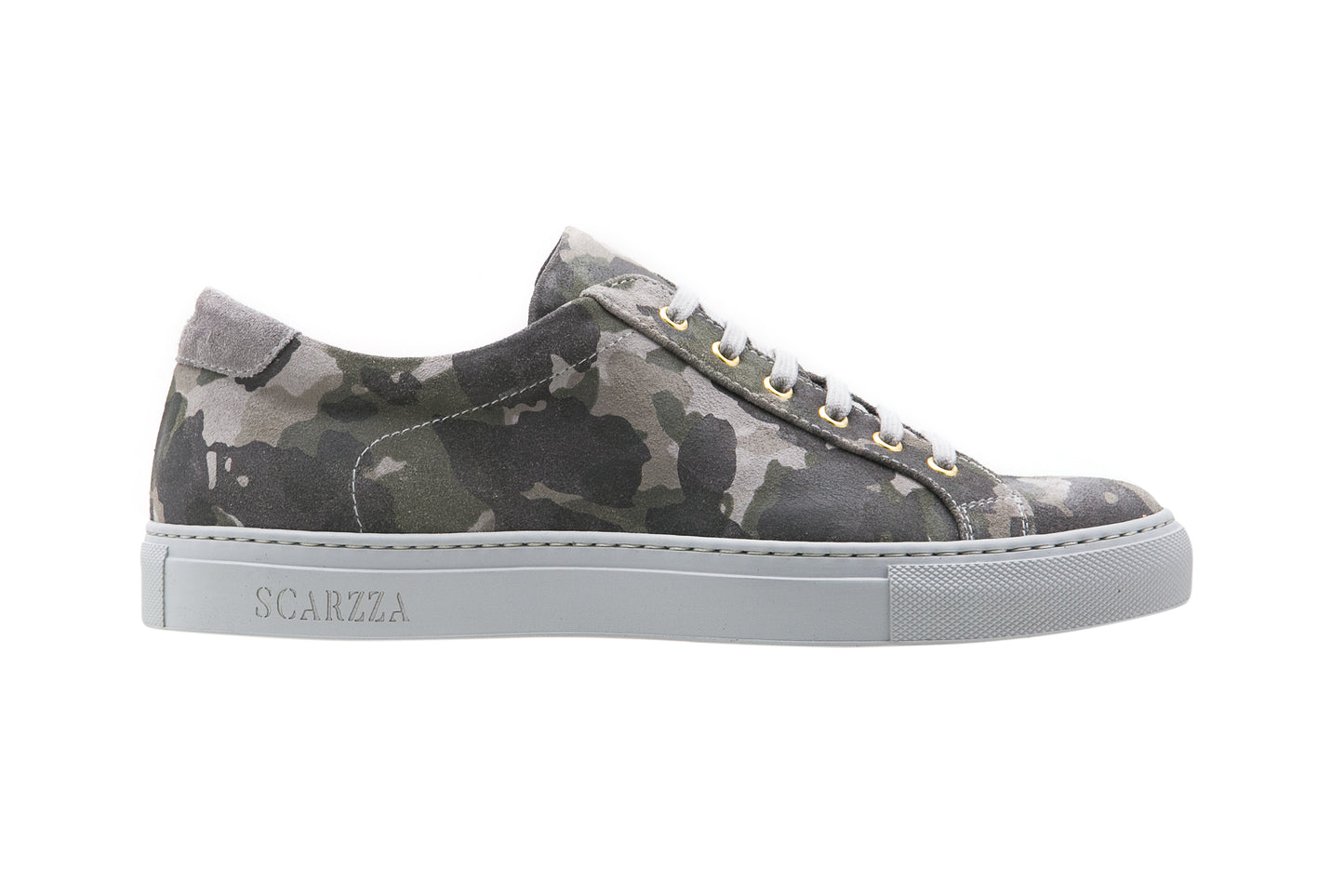 Bespoke Leather Sneakers Army
