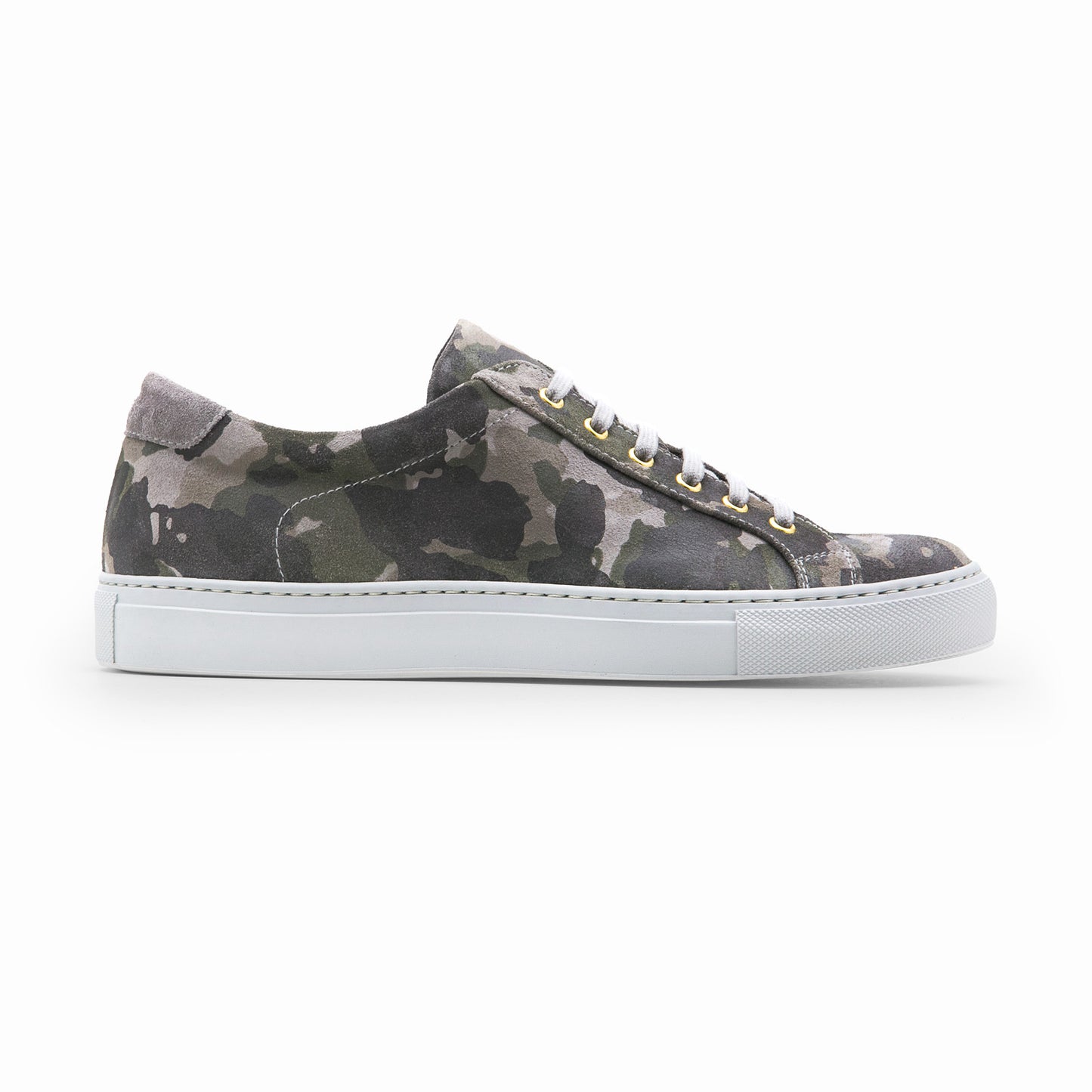 Bespoke Leather Sneakers Army