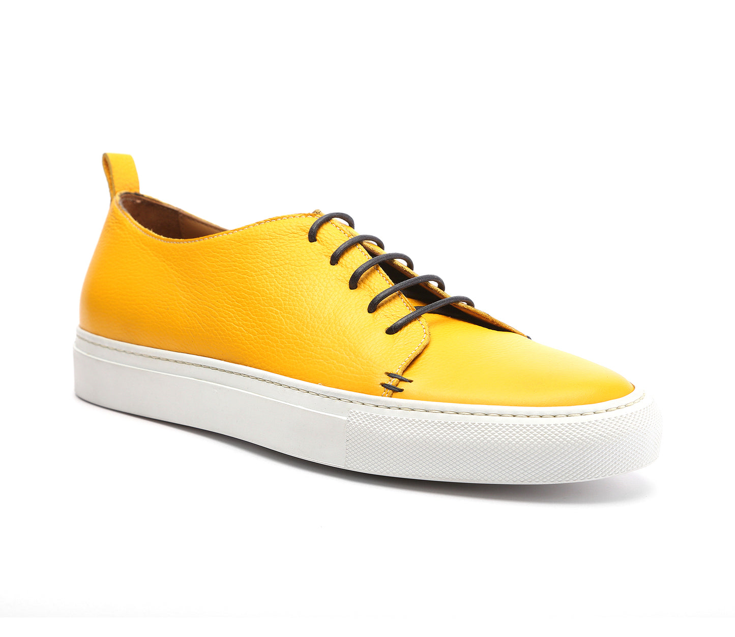 Bespoke Leather Sneakers Yellow