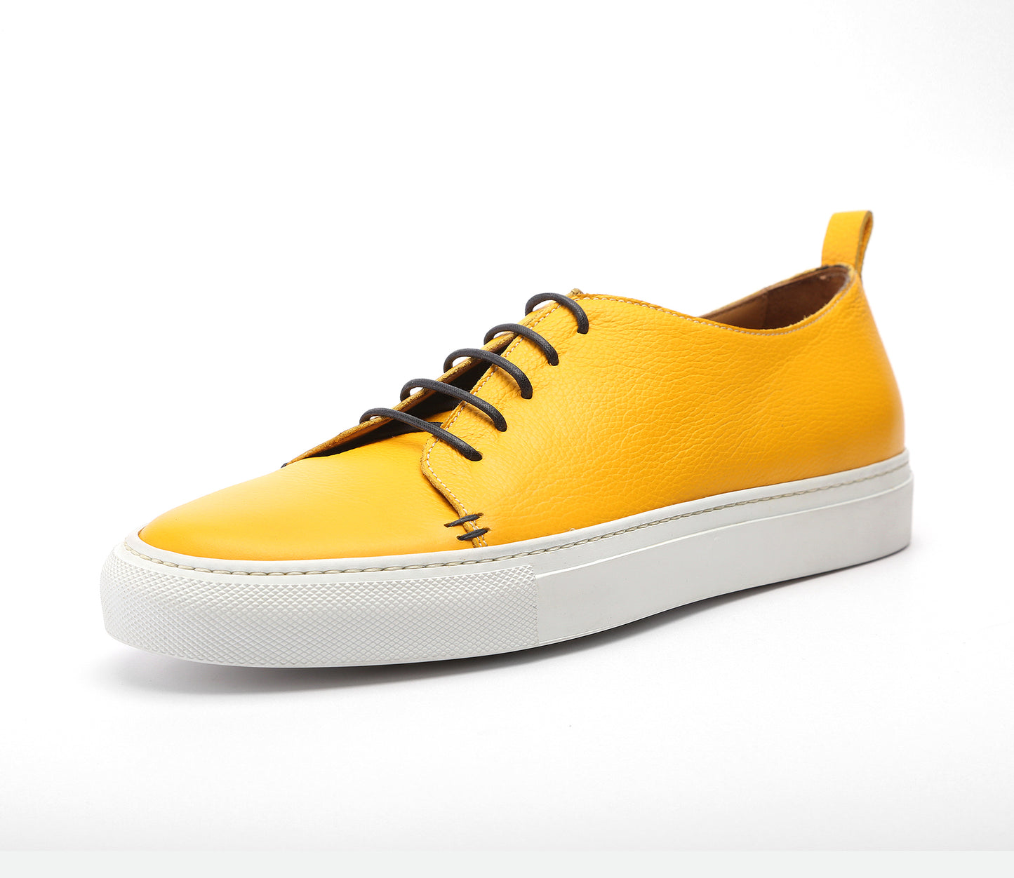 Bespoke Leather Sneakers Yellow