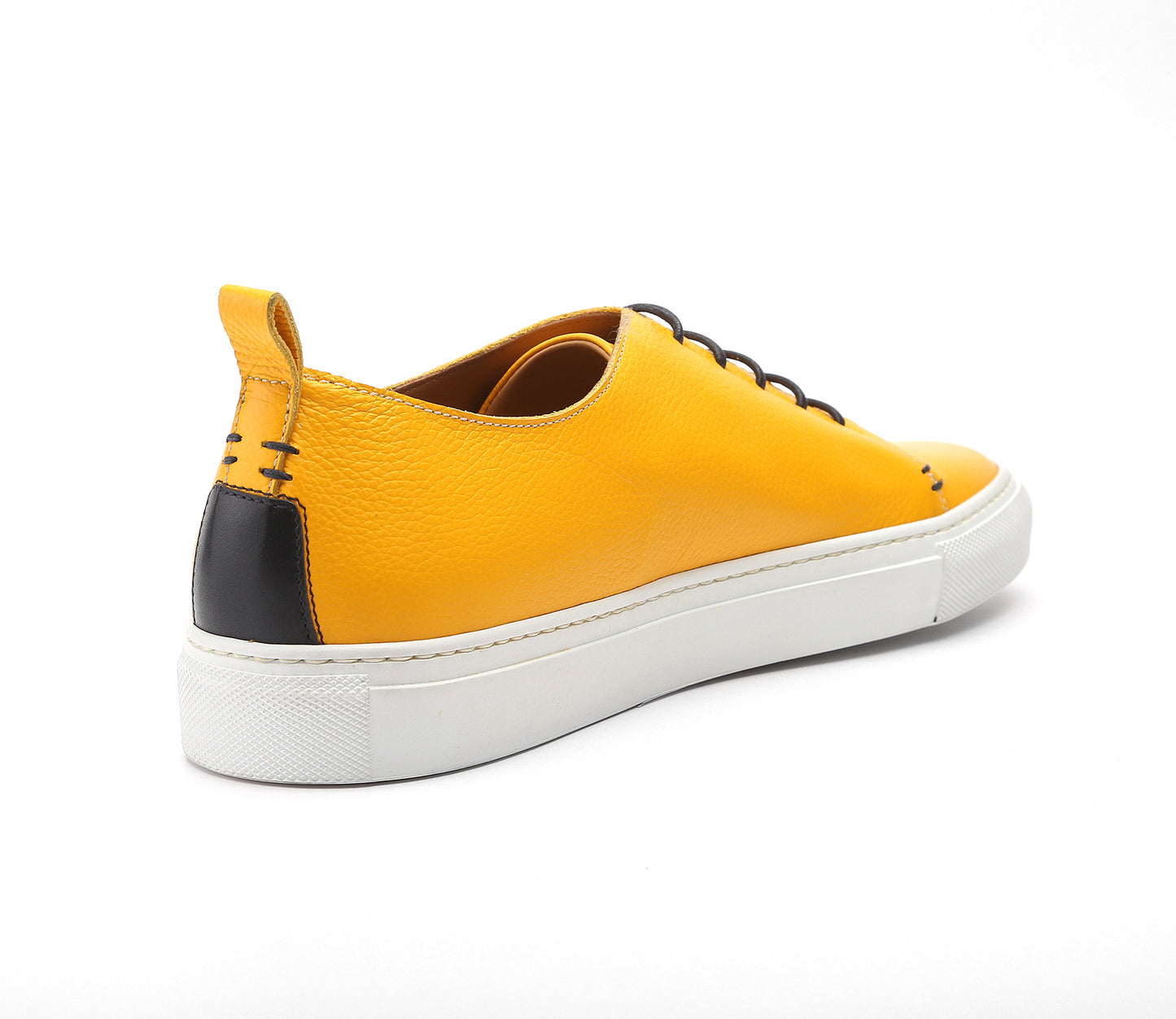 Bespoke Leather Sneakers Yellow