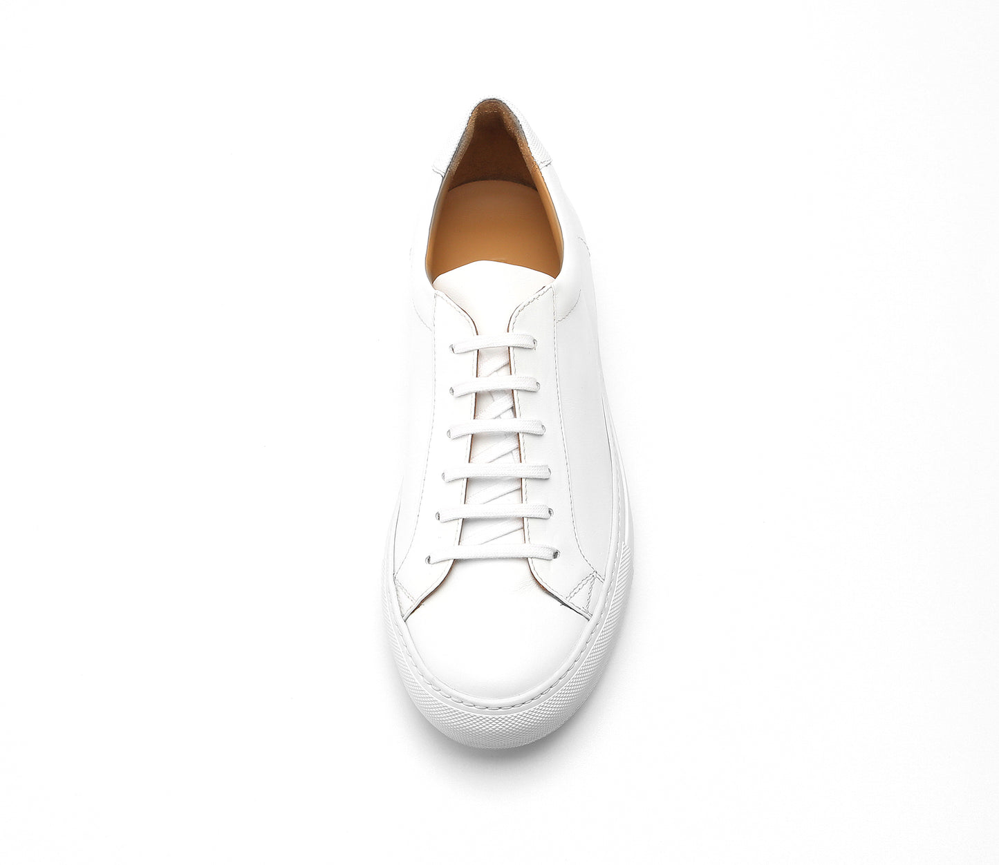 Bespoke Leather Sneakers White