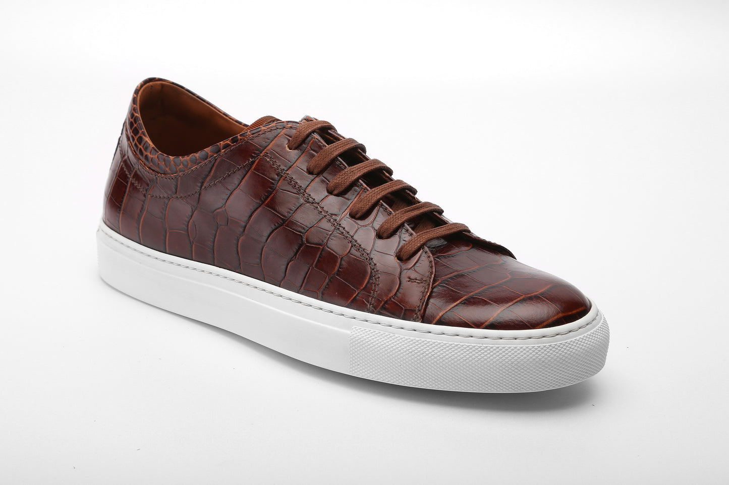 Bespoke Cocco Sneakers Bordo