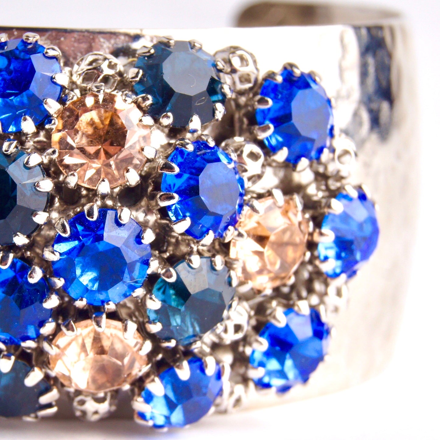 Crystal Dome Bangle Sky Blue