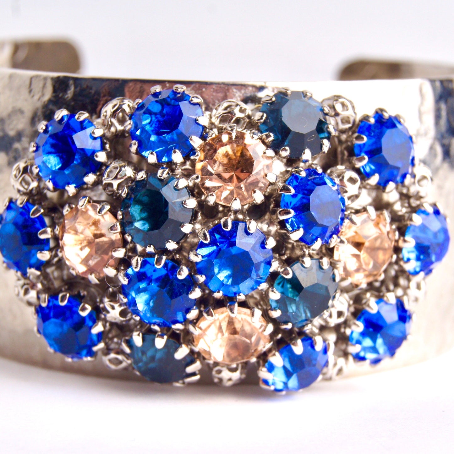 Crystal Dome Bangle Sky Blue