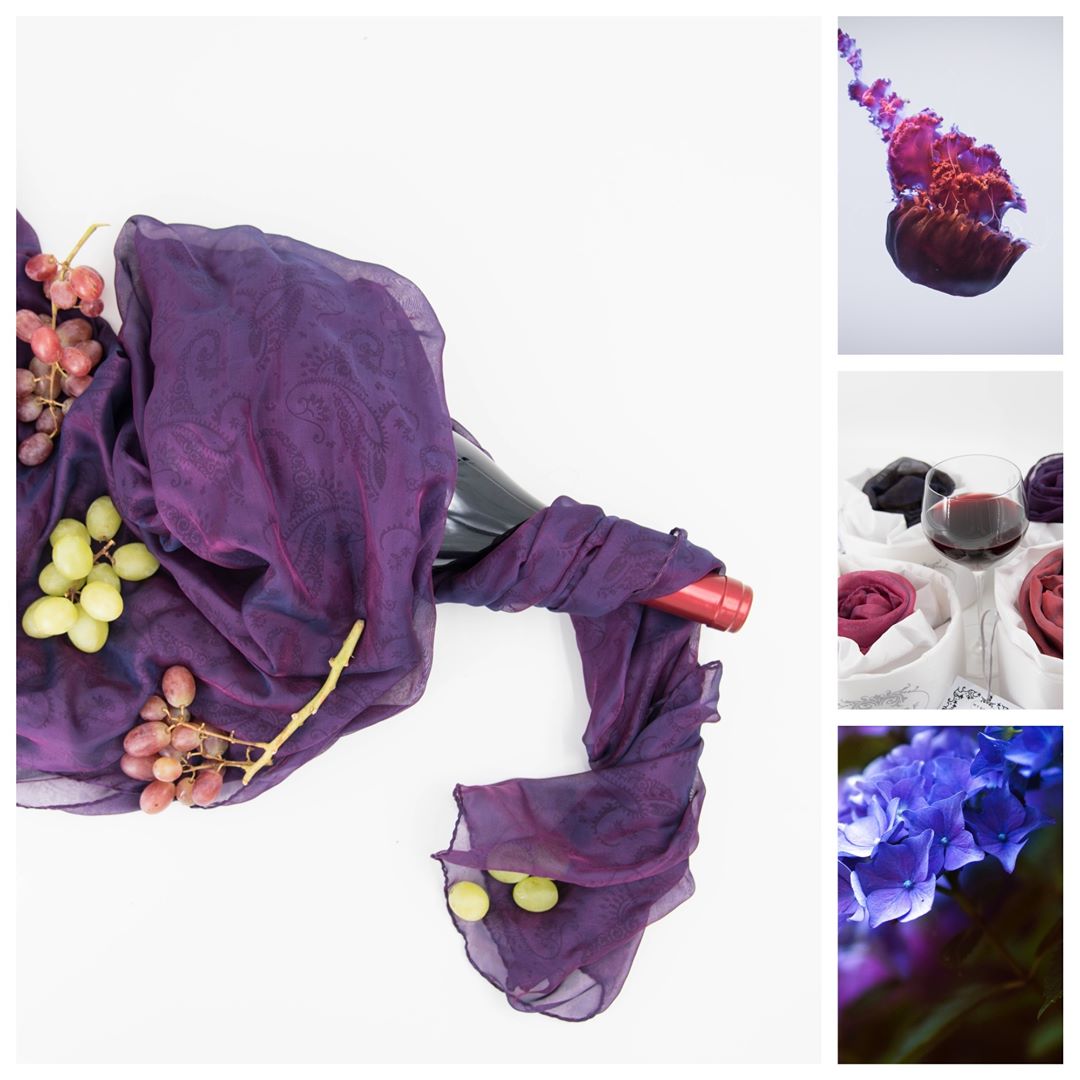 Scarf "Harvest of Florence"