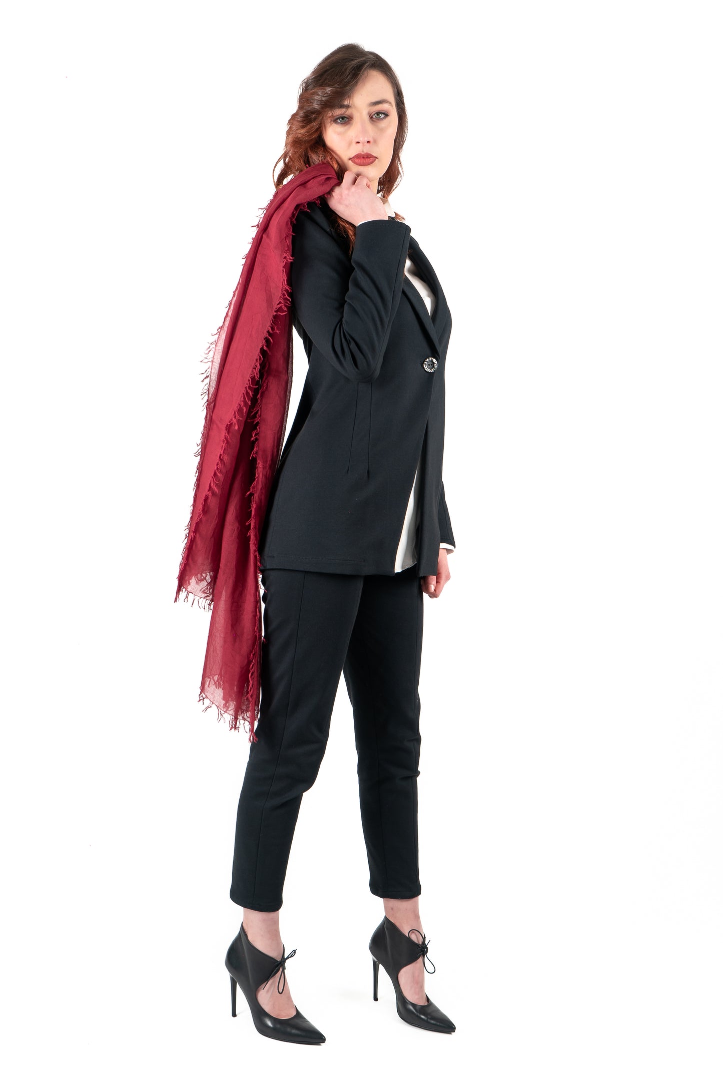 Elegant Organic Cotton Blazer