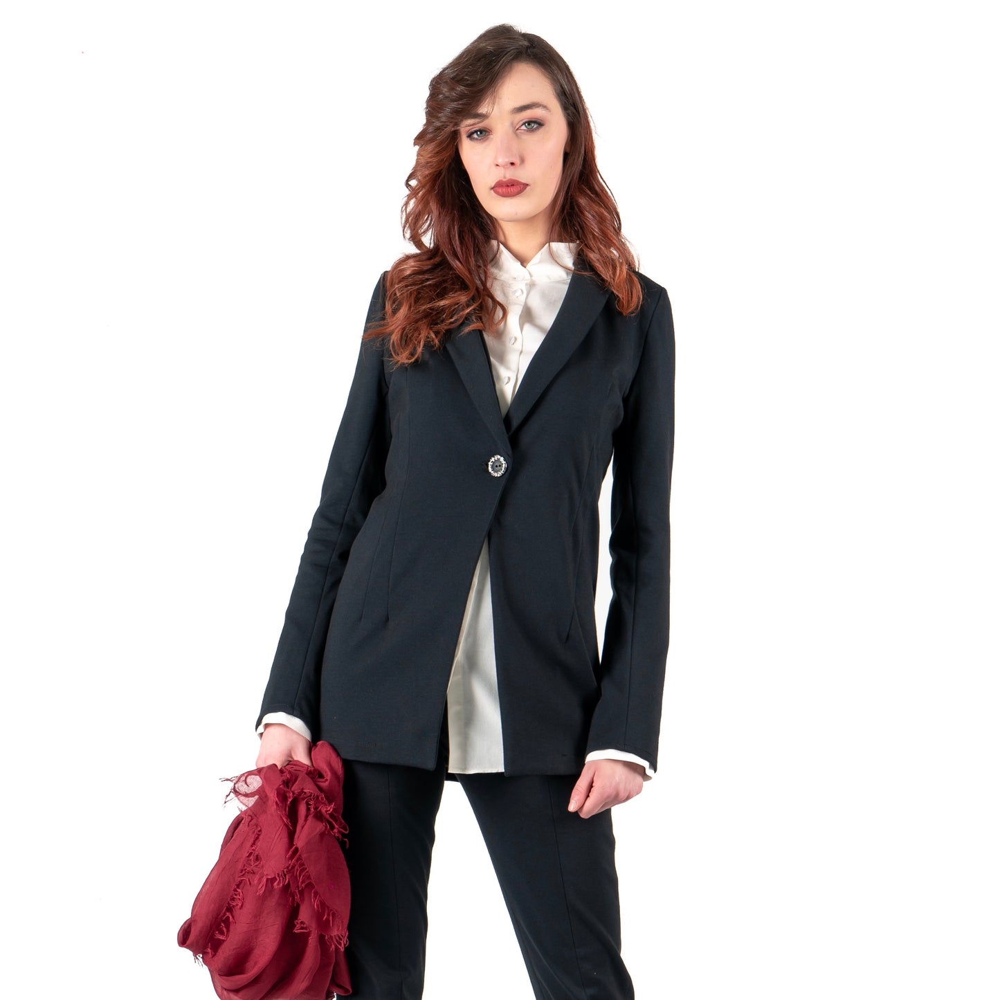 Elegant Organic Cotton Blazer