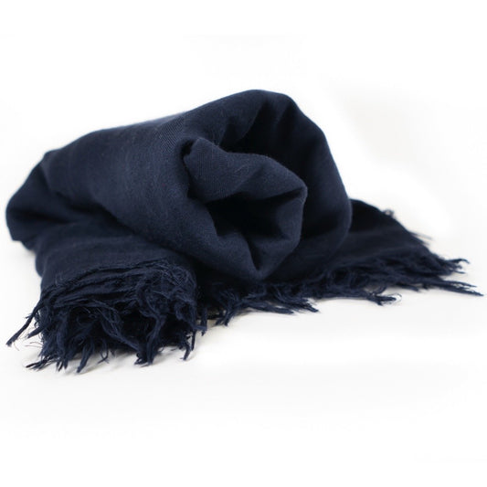 Lyocell Foulard Dark Blue
