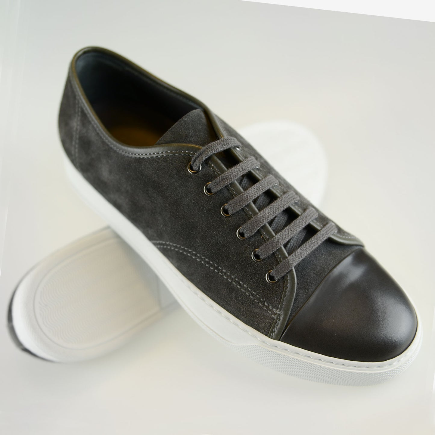 Bespoke Suede Sneakers Grey