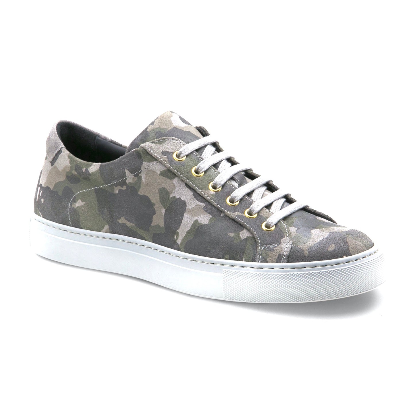 Bespoke Leather Sneakers Army