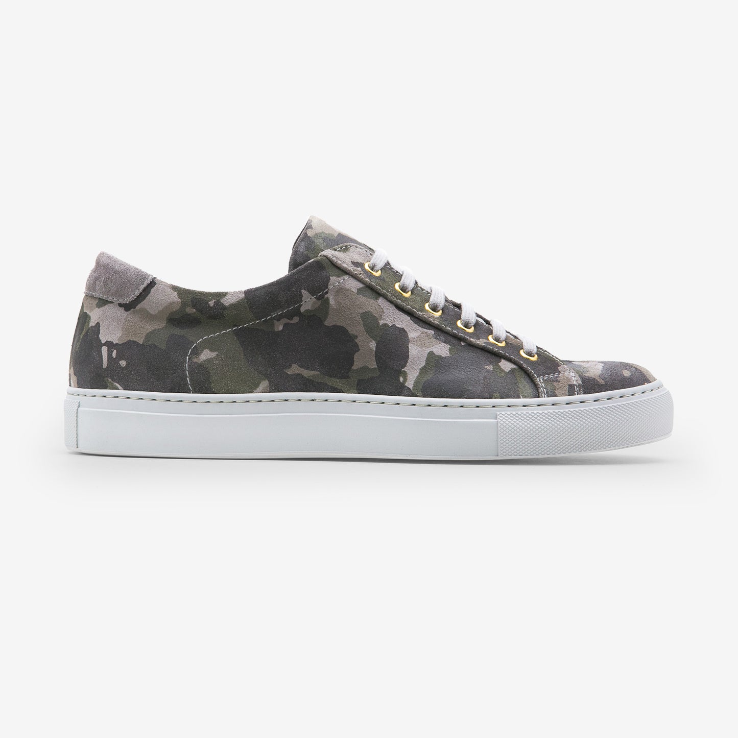Bespoke Leather Sneakers Army