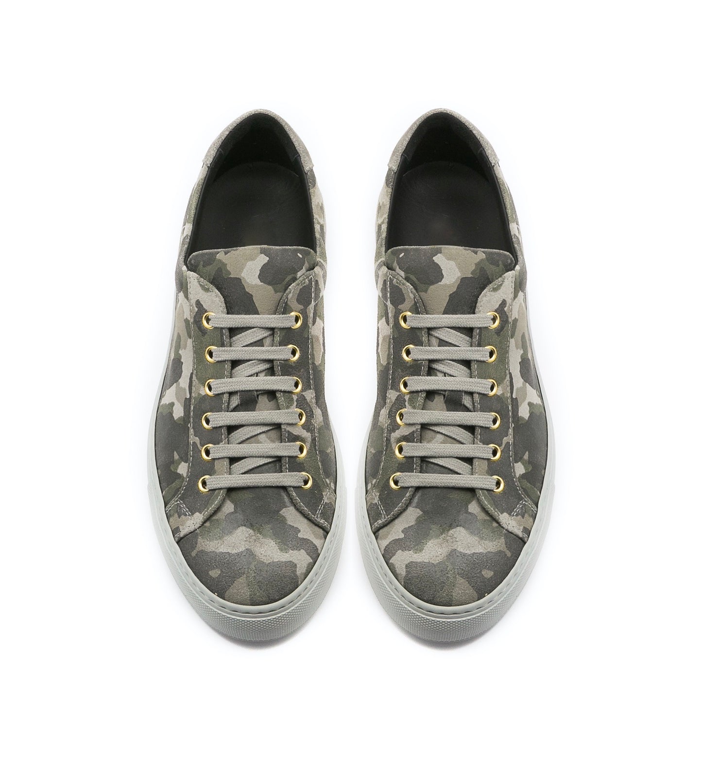Bespoke Leather Sneakers Army