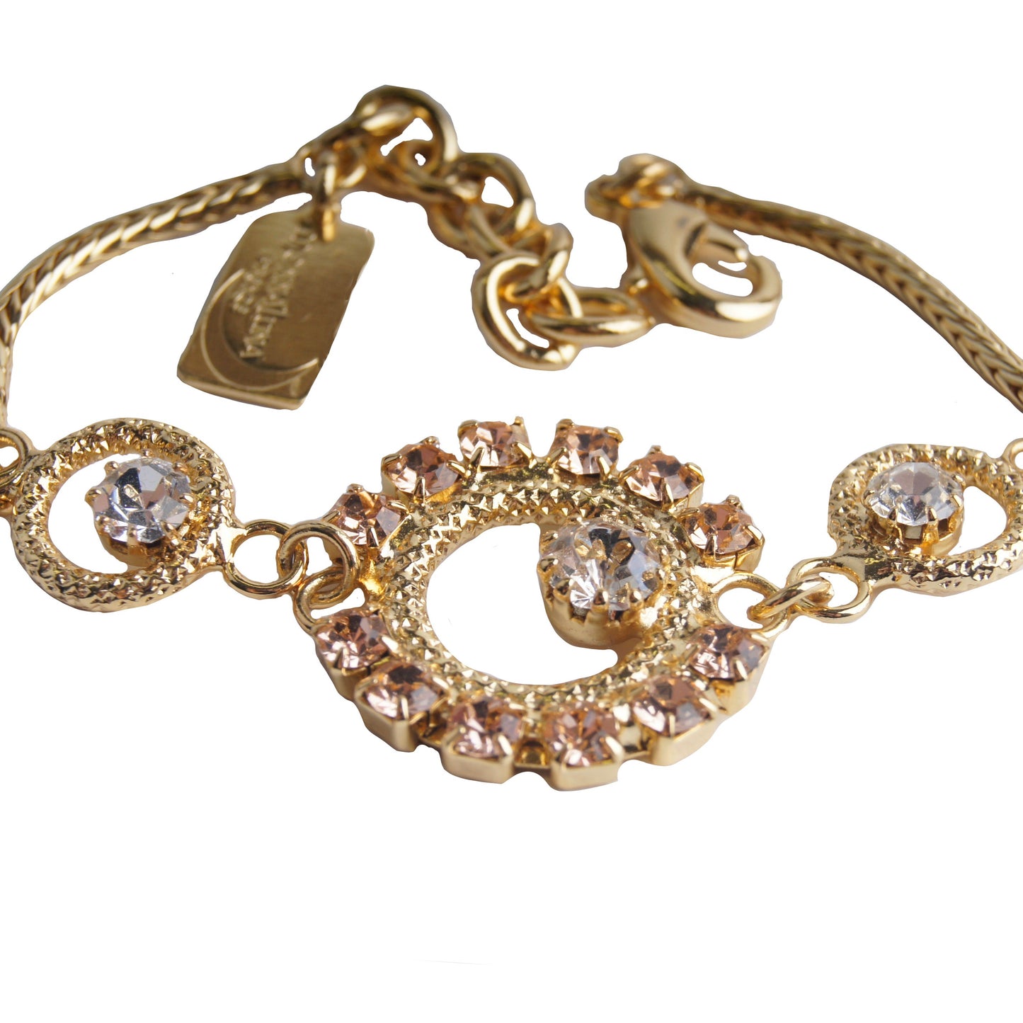 Circle Delight Bracelet Light Peach