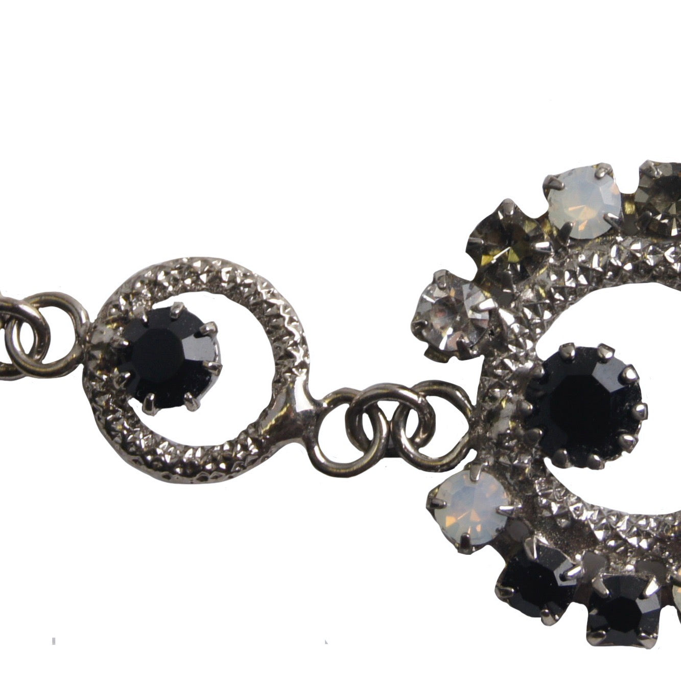 Circle Delight Bracelet Silver Black
