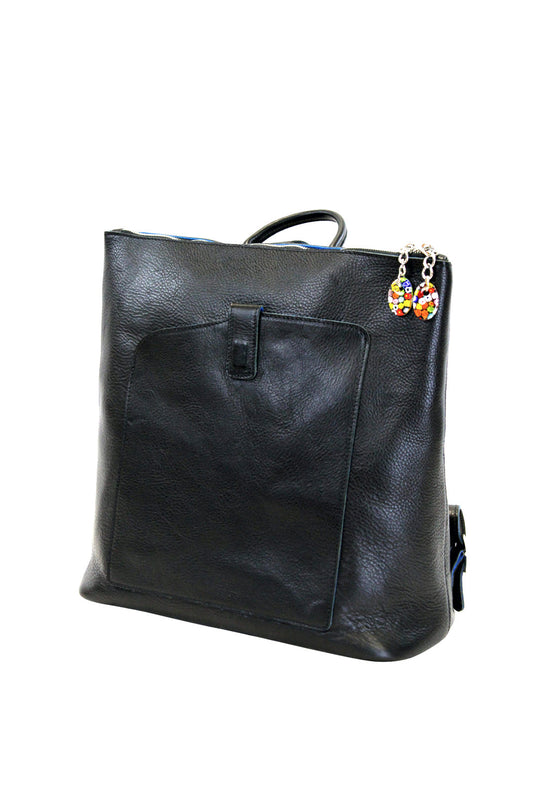 Woman Back Pack Black