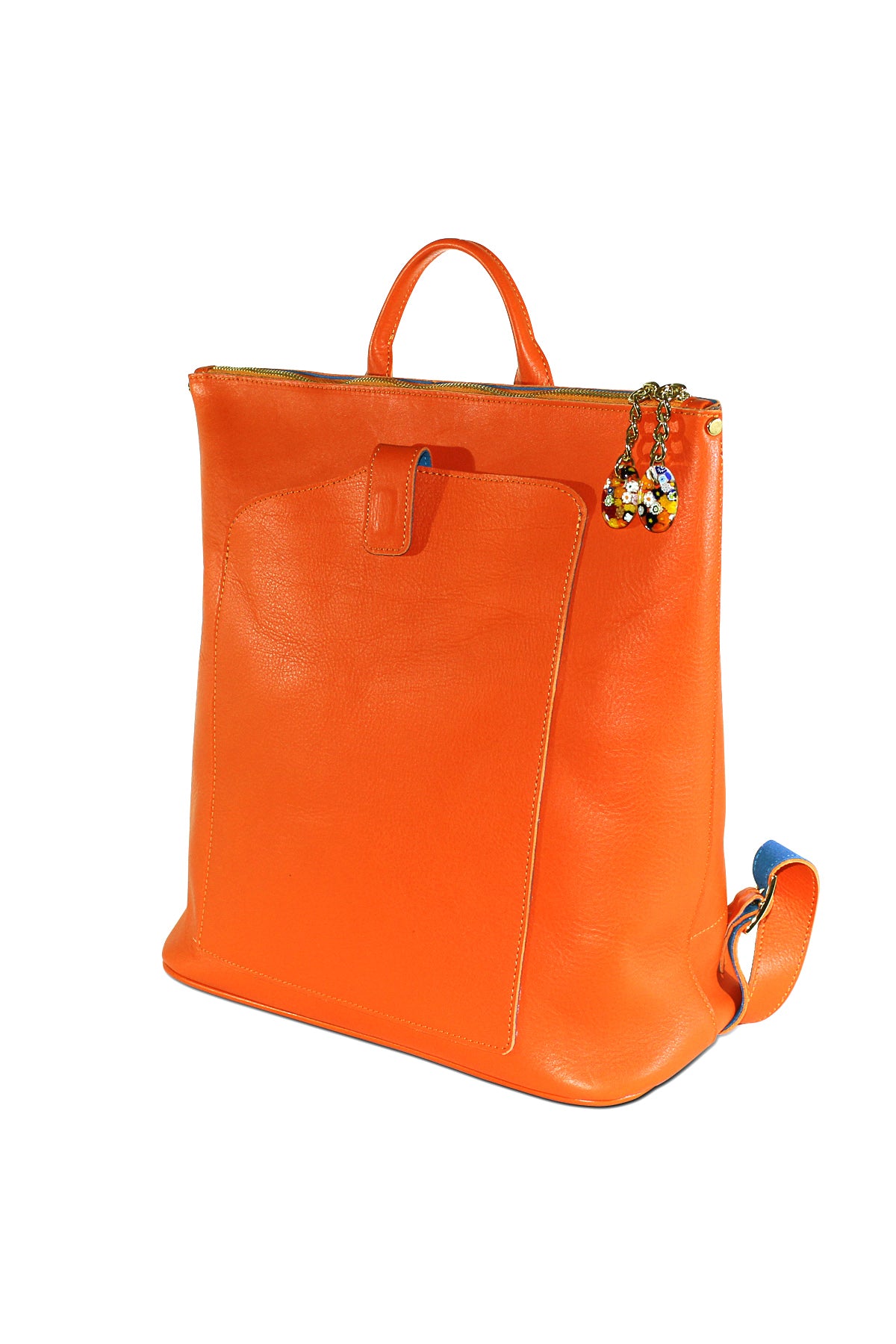 Woman Back Pack Orange