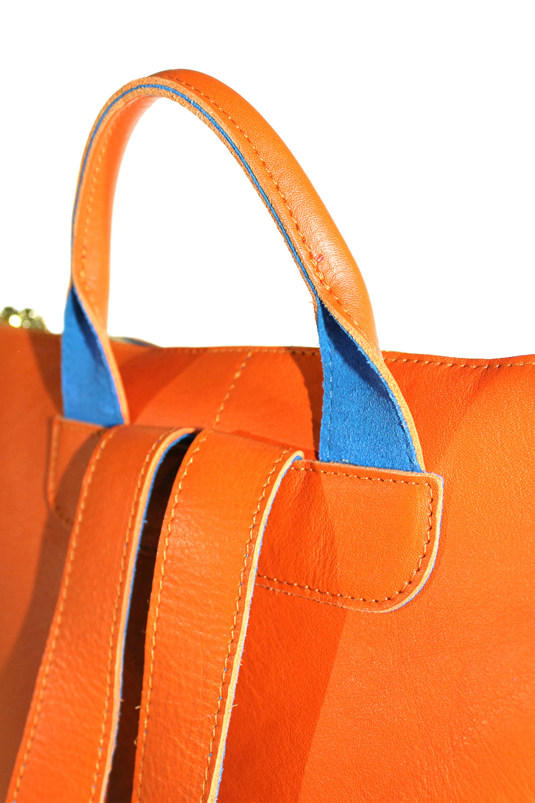 Woman Back Pack Orange