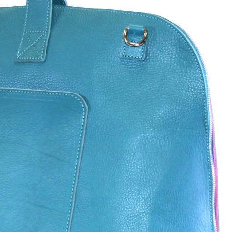 Woman Duffle Bag Azzurro