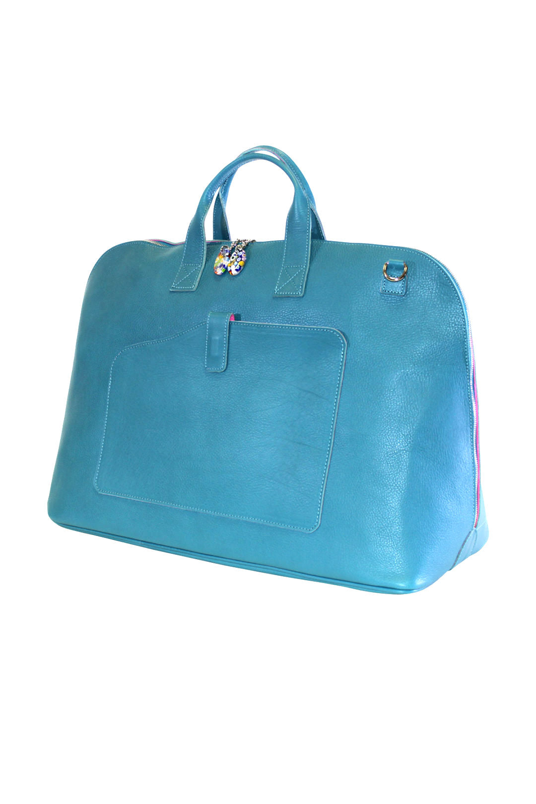 Woman Duffle Bag Azzurro