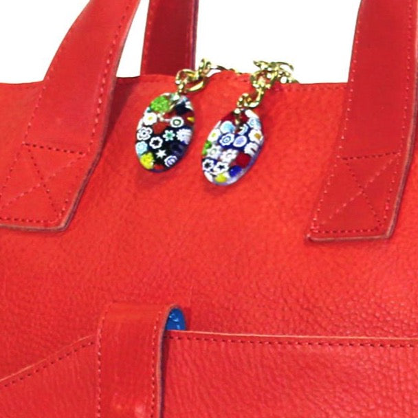 Woman Duffle Bag Red