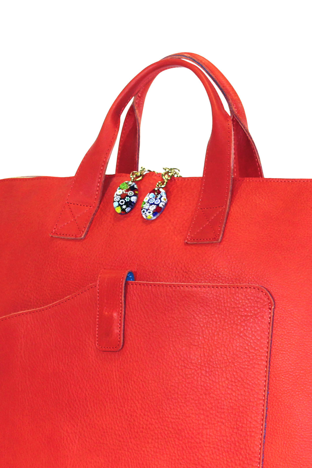 Woman Duffle Bag Red