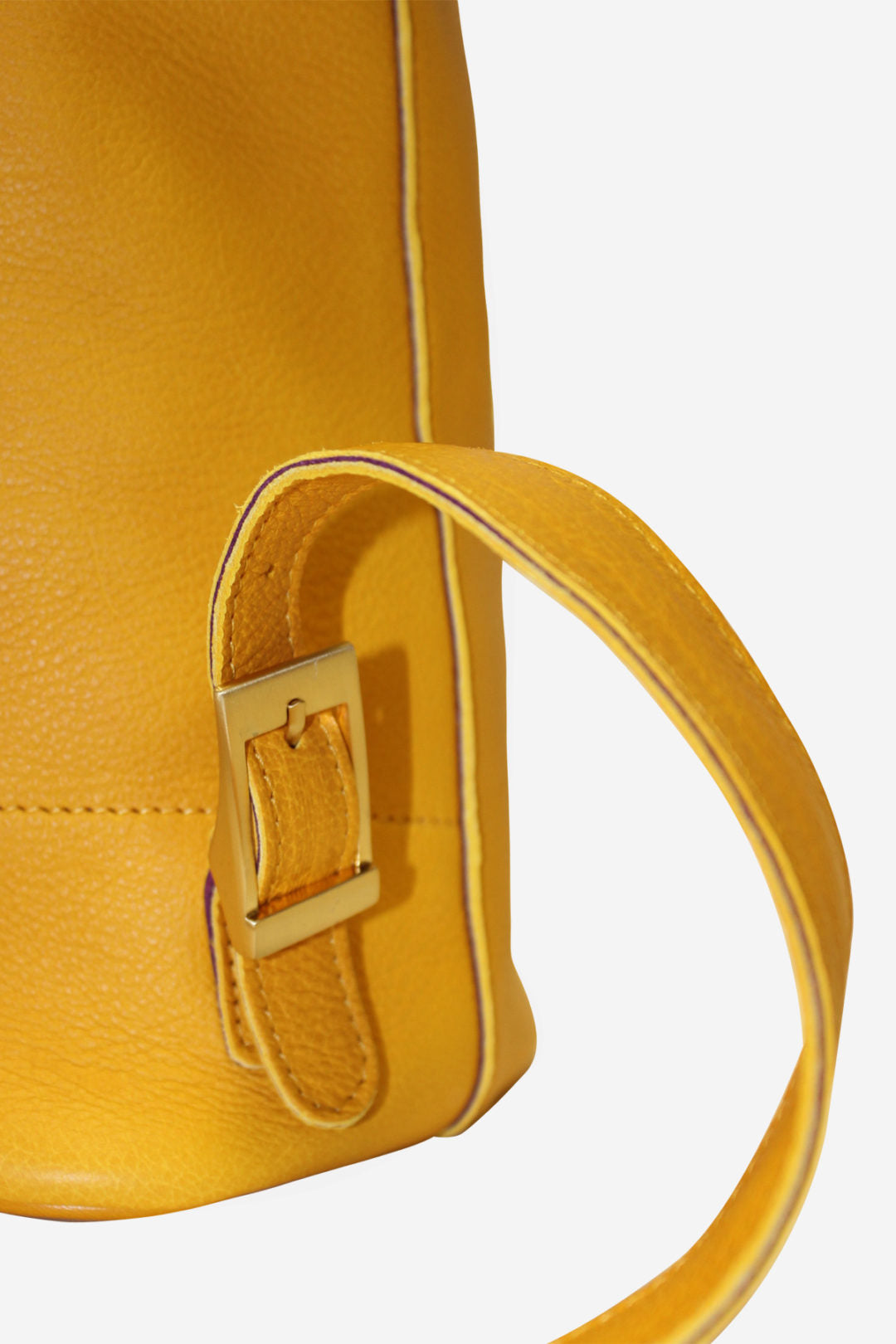 Woman Back Pack Yellow