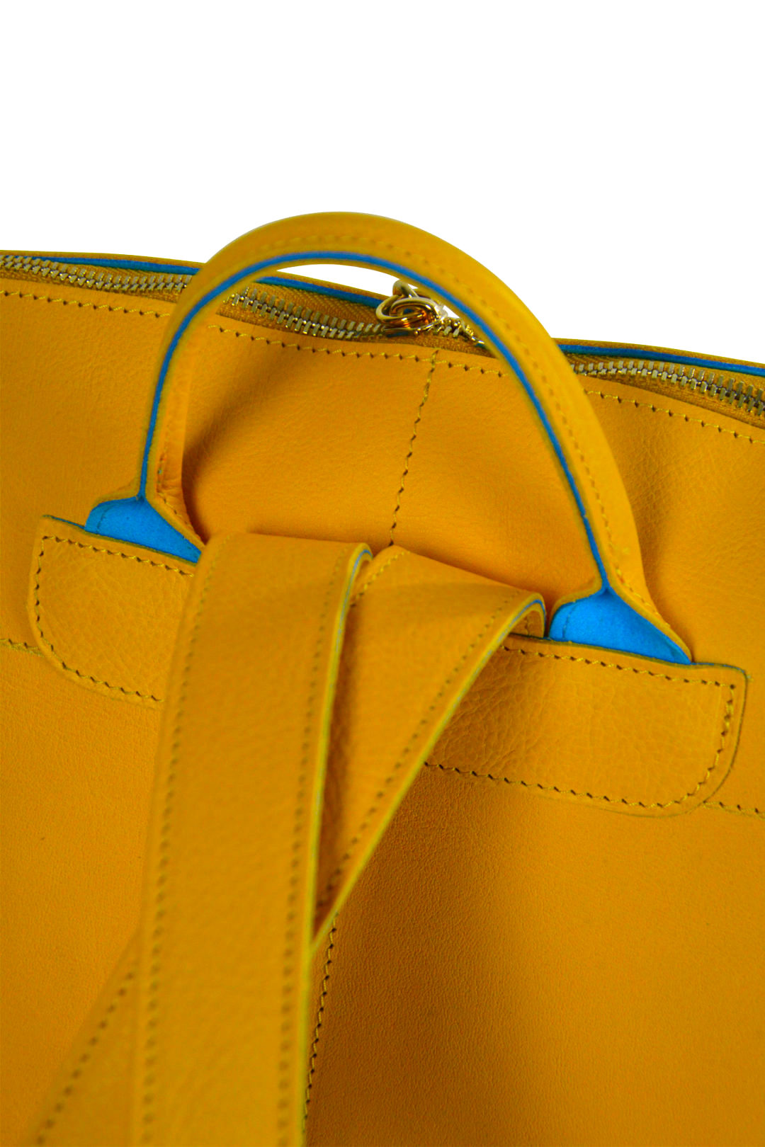 Woman Backpack Yellow