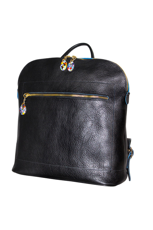Woman Back Pack Black