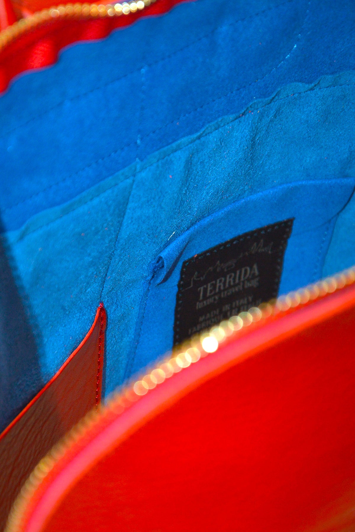 Woman Back Pack Red
