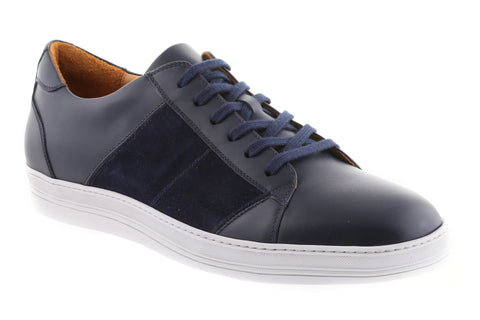 Bespoke Leather Sneakers Blue