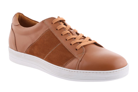 Bespoke Leather Sneakers Light Brown