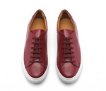 Bespoke Leather Sneakers Soft Red