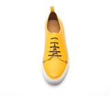 Bespoke Leather Sneakers Yellow