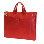 Woman Briefcase Red