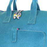 Woman Duffle Bag Azzurro