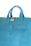 Woman Duffle Bag Azzurro