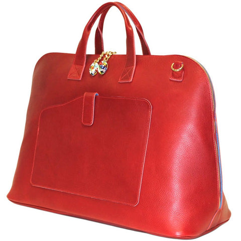 Woman Duffle Bag Red